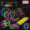 223pcs Glow Sticks Party Pack with Connectors, Headband, Glasses