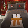 Starry Nights Penguin Duvet Cover Set Single