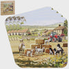 Lesser & Pavey Set of 4 Coasters Collie & Sheep
