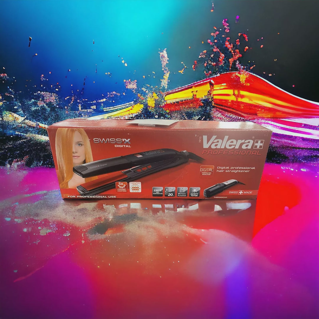 Valera Professional Swiss X Digital Hair Straighteners with Thermocap