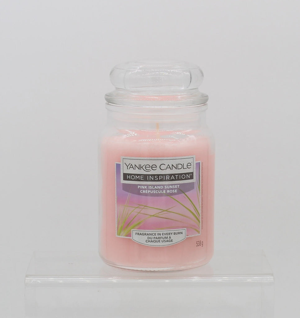 Yankee 538G Scented Candle In Jar Pink Island Sunset
