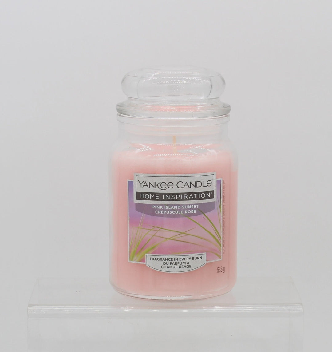 Yankee 538G Scented Candle In Jar Pink Island Sunset