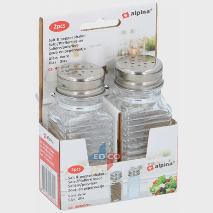 Alpina Set OF 2 Salt &amp; Pepper Shaker Set