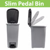 JVL Slim Pedal Bin 10L