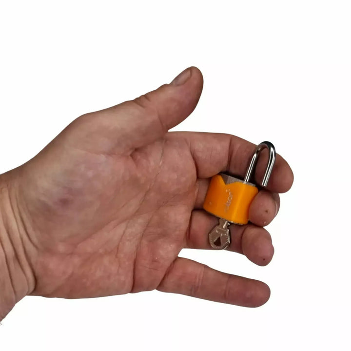 Rolson 25mm Iron Padlock with Plastic Cover