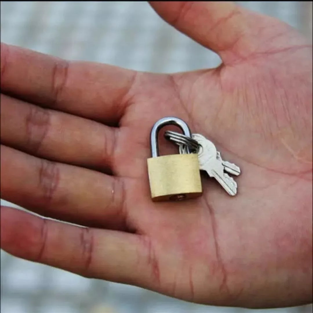 Marksman 25mm Brass Padlock Twin Pack