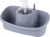 Beldray Liquid Soap Dispenser Grey Plastic Sink Tidy With Storage Caddy Sponge Holder
