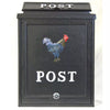 Arboria Wall Mounted Cast Iron Mailbox Cockerel Design
