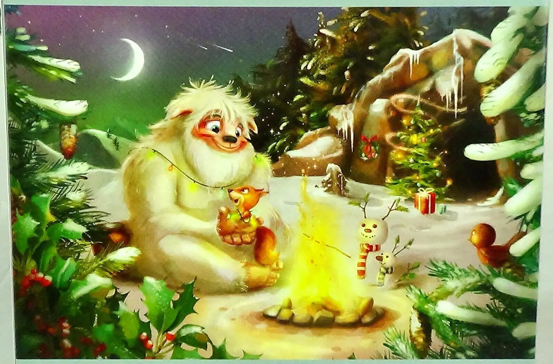 Snow Monster Jigsaw Puzzle 200 pcs 8y+ Gift Present Winter Box