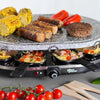 Giles & Posner Electric Stone Raclette Grill - Indoor Tabletop 8 Person