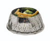 KitchenCraft Stainless Steel Collapsible Steaming Basket, 28cm
