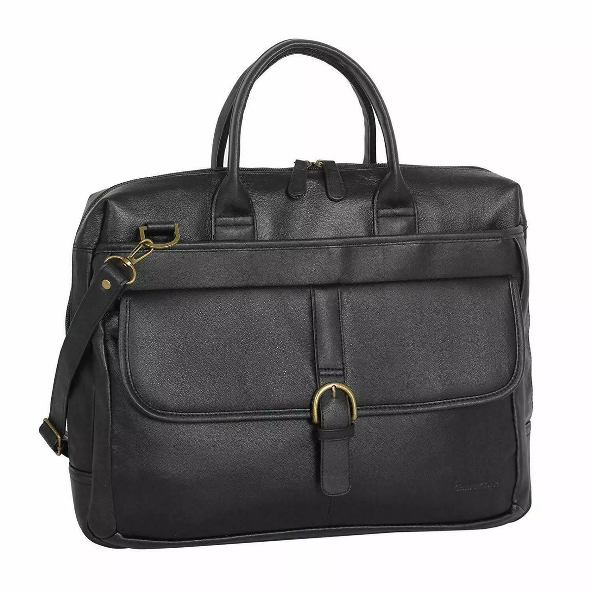 Leather organiser bag, additional view