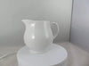 Waterside Fine China White Footed Milk Jug