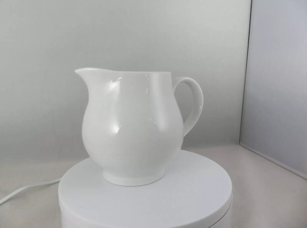 Waterside Fine China White Footed Milk Jug