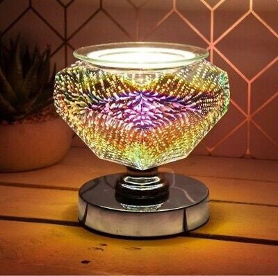 Aroma Diamond Firework 3D Electric Touch Wax Melt Oil Burner