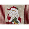 Walton & Co Embroidered Father Christmas Runner