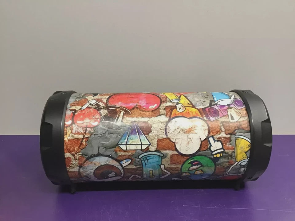 DAEWOO Rechargeable Bluetooth Speaker **URBAN GRAFFITI** - Excellent Gift