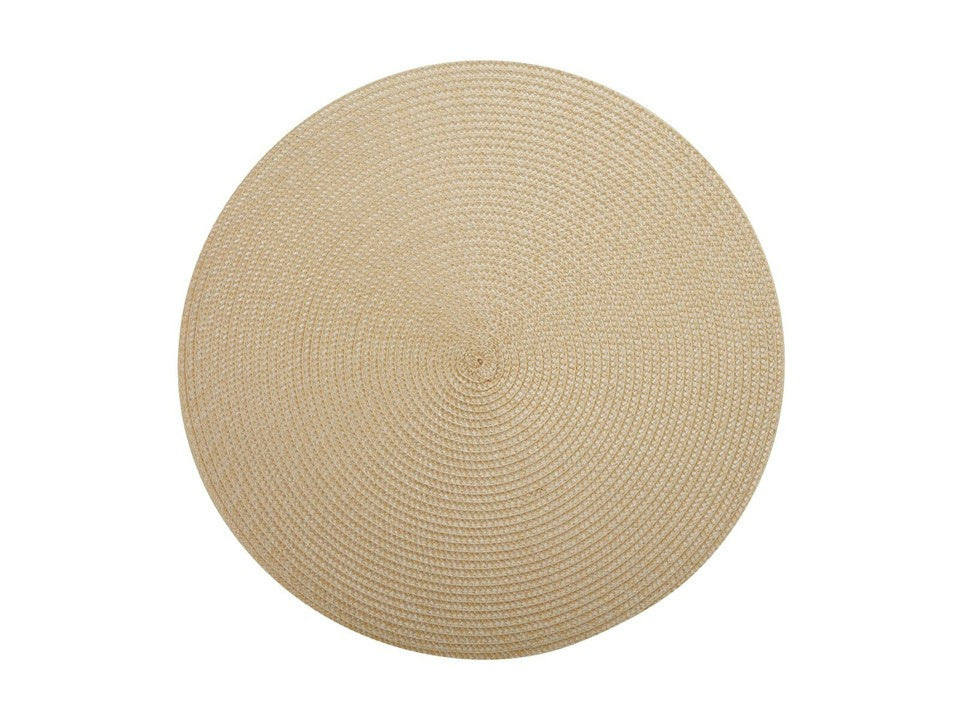 MW Table Accents Round Placemat 38cm Sand