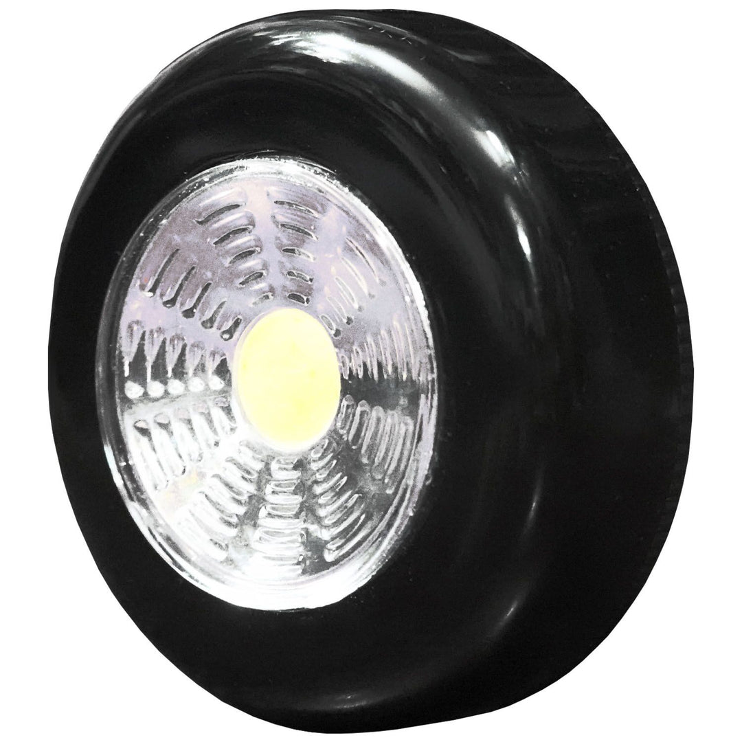 Status LED COB Circular Push On Light