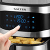 Salter 8L Air Fryer - Hot Air Circulation, Oil Free, Removable Non-Stick Basket