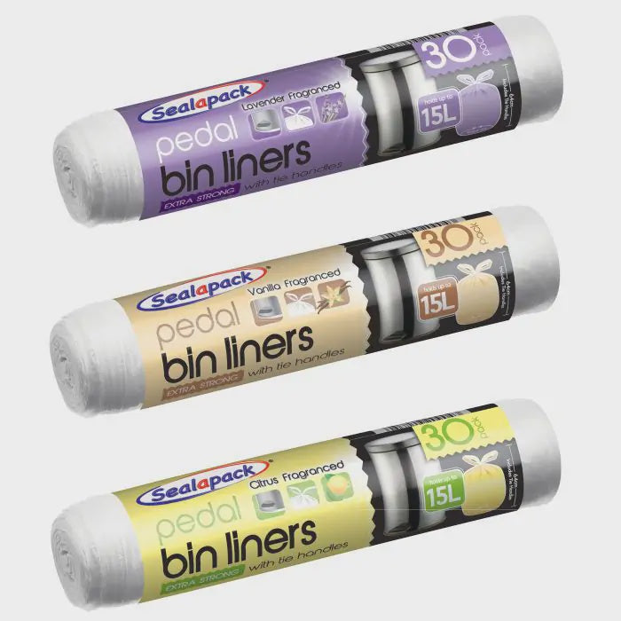 15L Pack Of 30 Scented Pedal Bin Liner