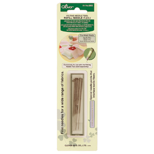 Clover Felting Tool Replacement Needle  Fine-Weight