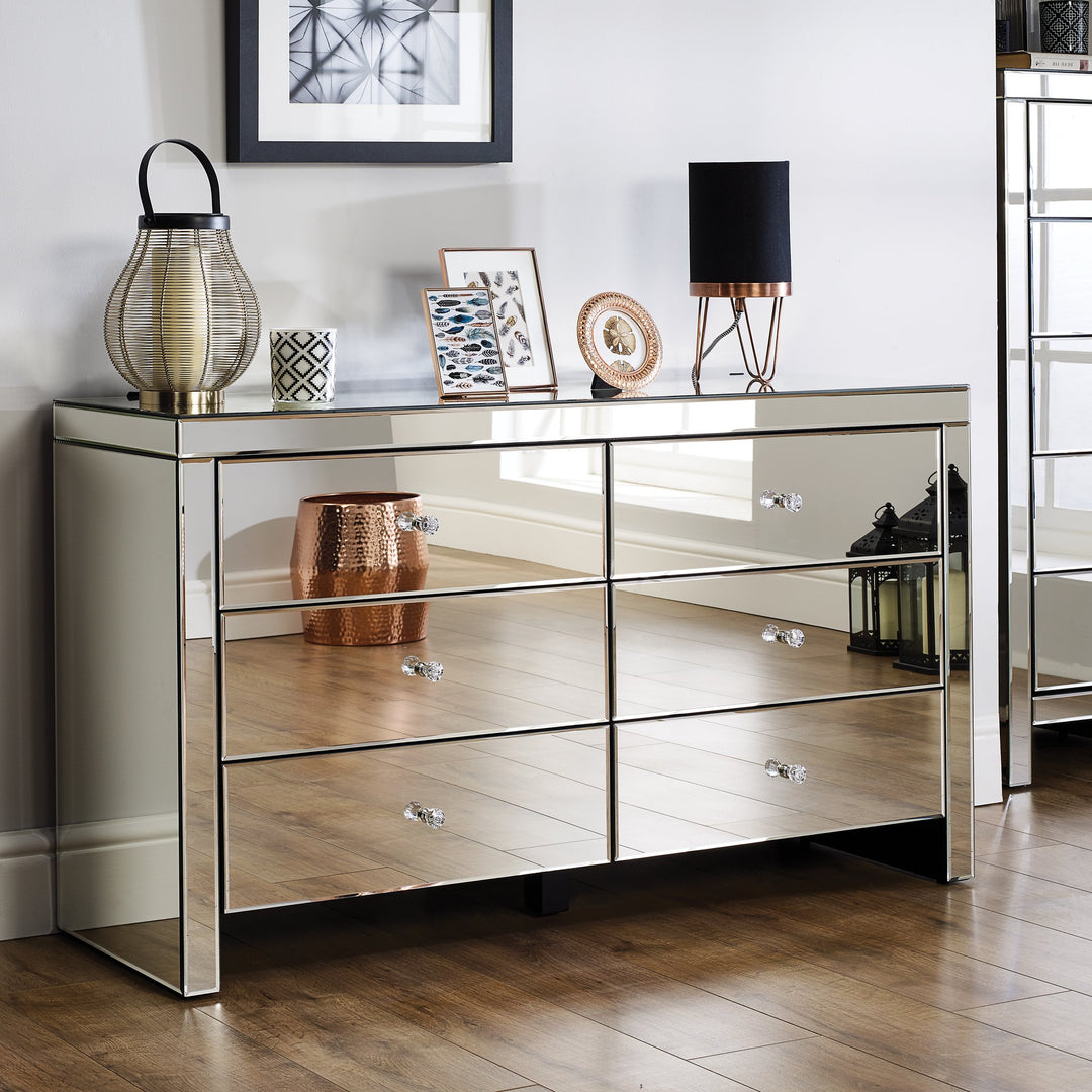 Birlea Seville 6 Drawer Chest (DHD)