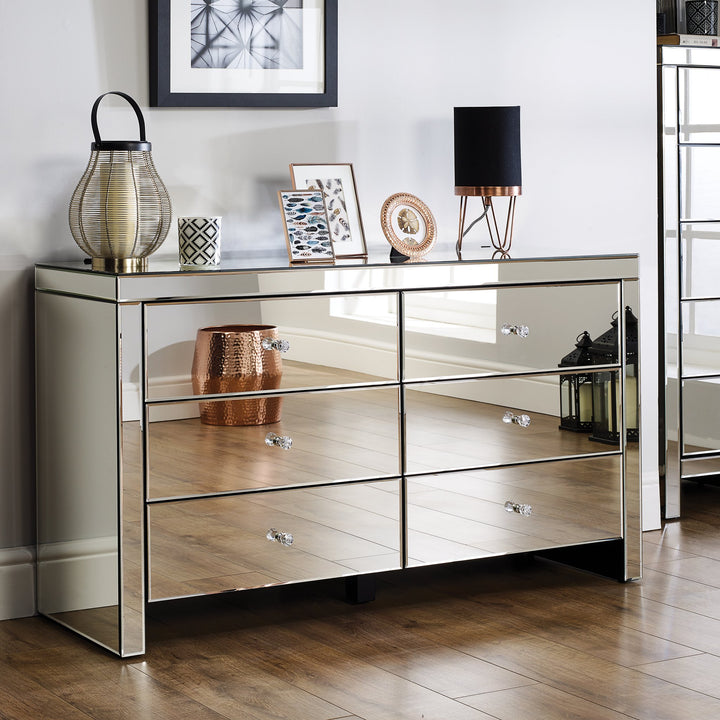 Birlea Seville 6 Drawer Chest (DHD)