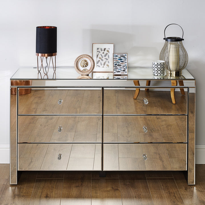 Birlea Seville 6 Drawer Chest (DHD)