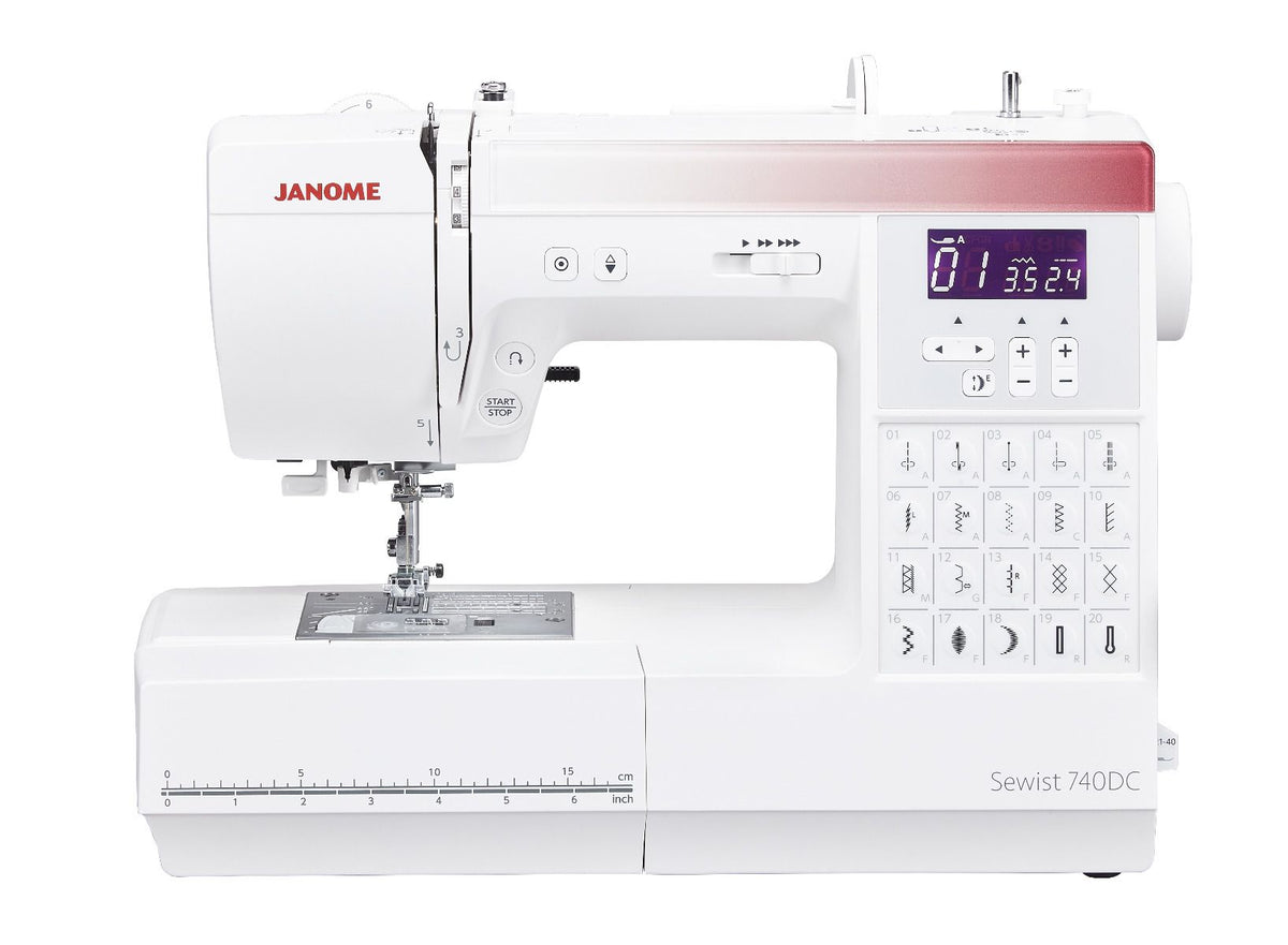 Janome 740DC computerised sewing machine