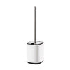 Showerdrape Echo Toilet Brush & Holder BeigeWhite