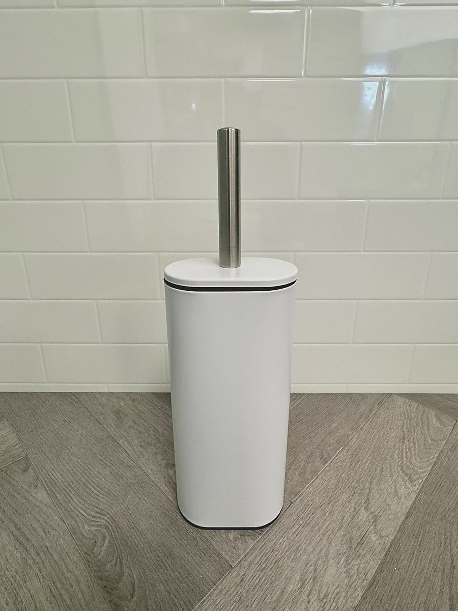 Showerdrape Fortuna Toilet Brush & Holder White