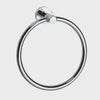 Showerdrape Modernity Chrome Stainless Steel Wall Mounted Towel Ring