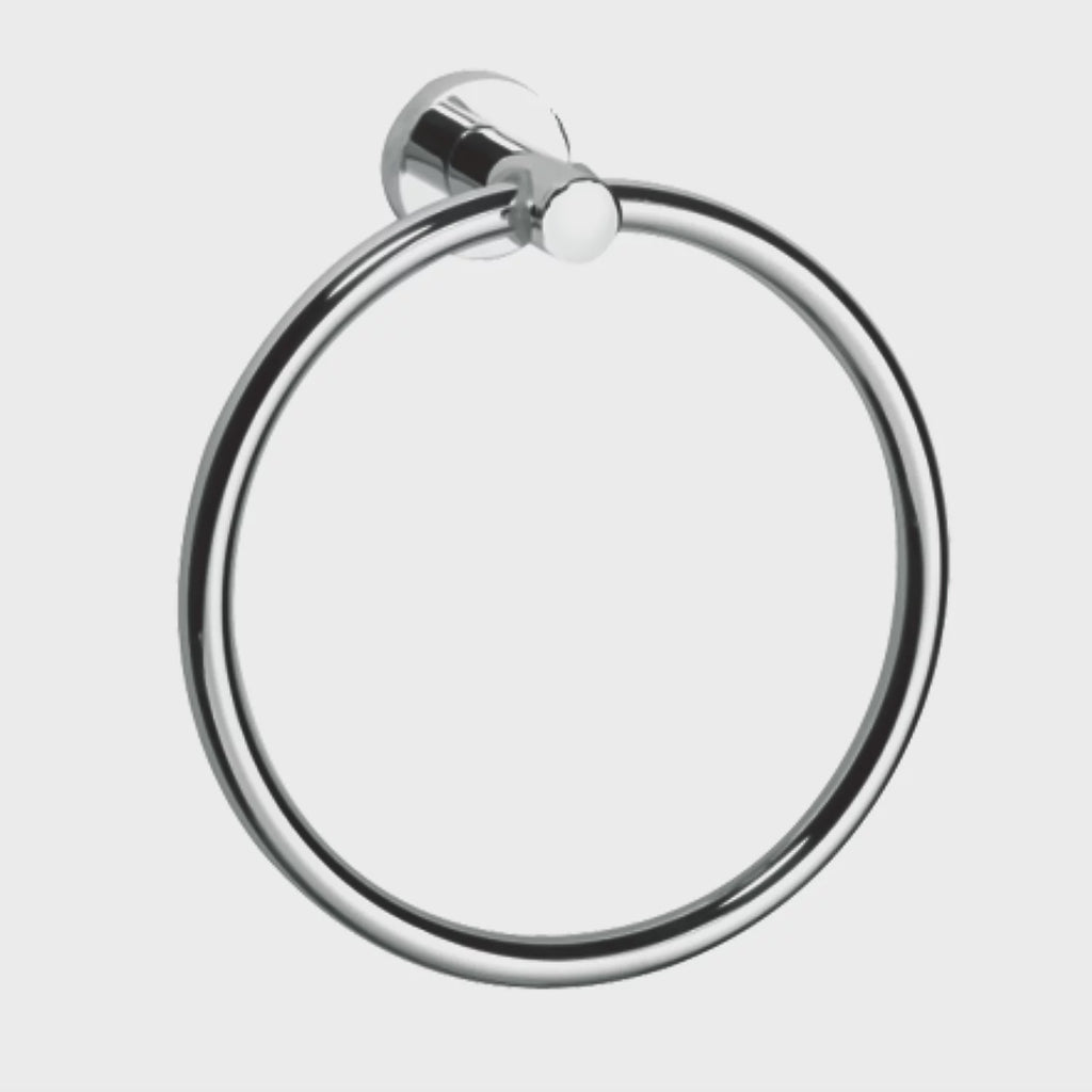 Showerdrape Modernity Chrome Stainless Steel Wall Mounted Towel Ring