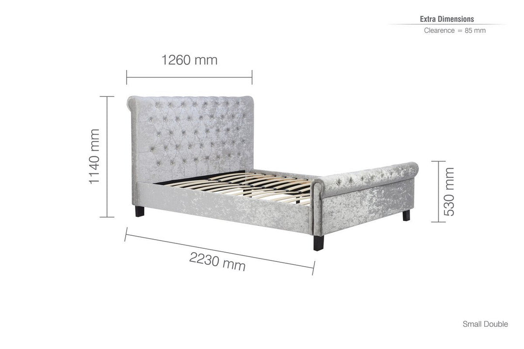 Birlea Sienna Bed (Self Assembly) (DHD)