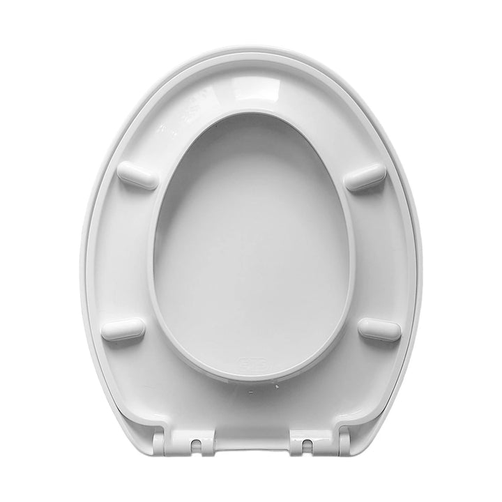 Simple Soft Close White Toilet Seat 84310
