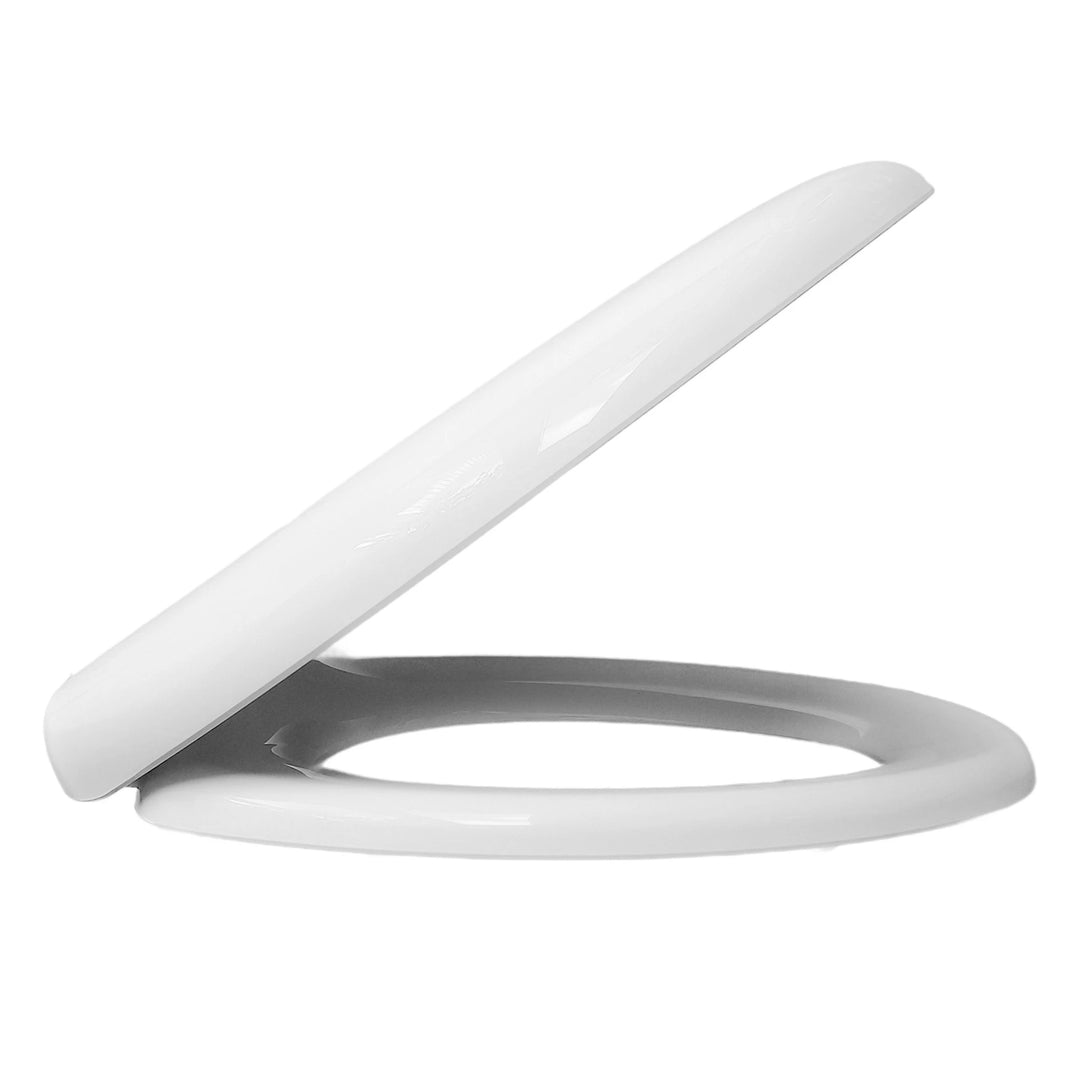 Simple Soft Close White Toilet Seat 84310