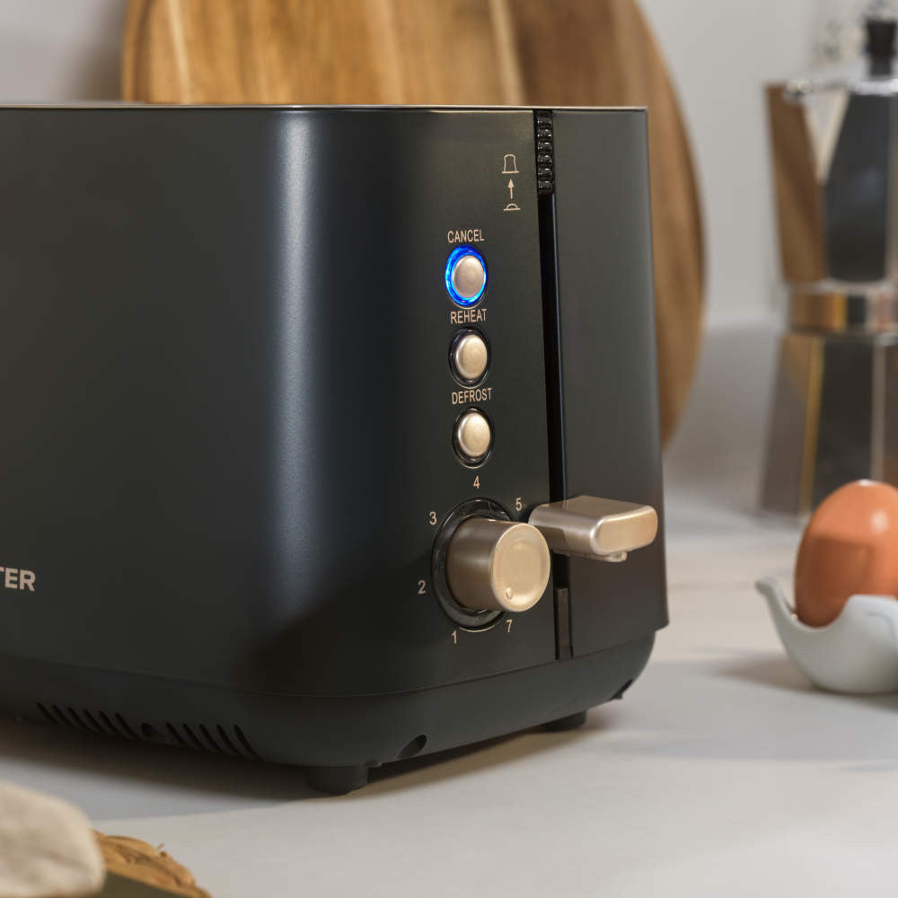 Salter Marino 2-Slice Toaster - Grey/Blue