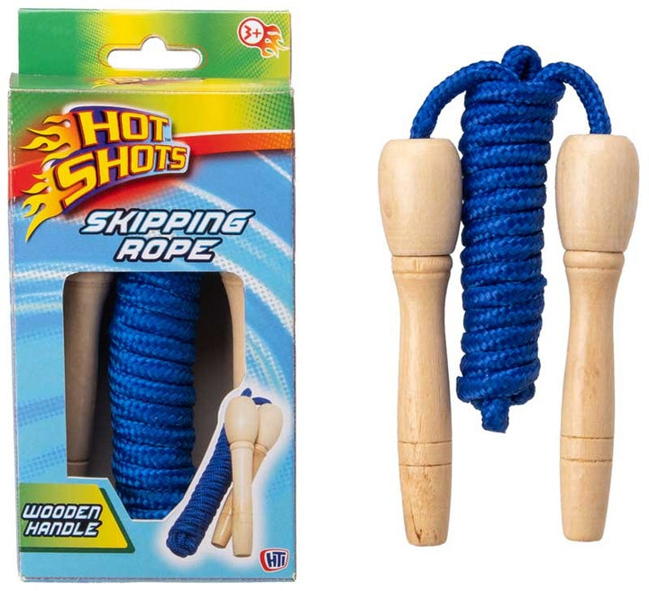 Hot Shots Wooden Skipping Rope