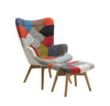 Birlea Sloane Footstool (Self Assembly) (DHD)