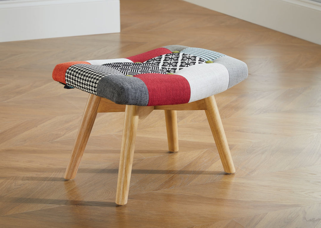 Birlea Sloane Footstool (Self Assembly) (DHD)