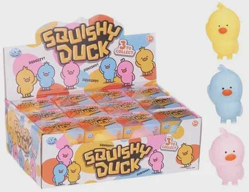 Squishy Duck 9x5,5cm 3 Assorted
