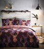 Tartan Stag Duvet Cover Set Reversible
