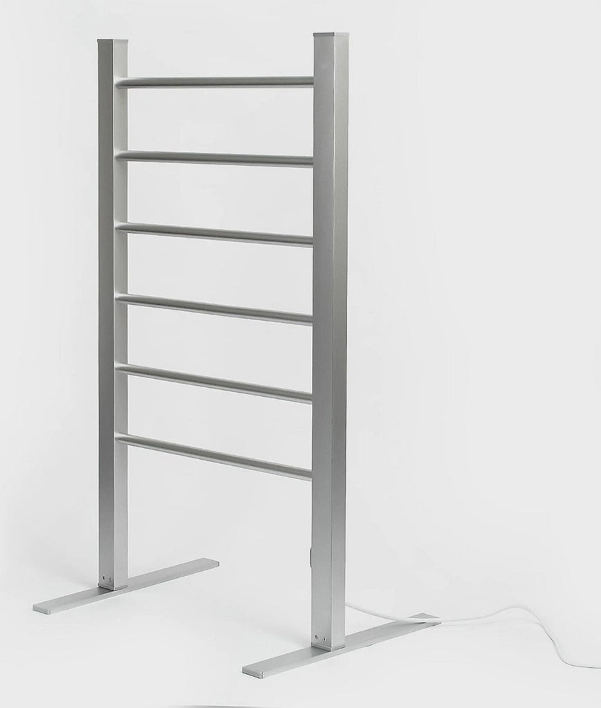Status Radiator Towel Rail 6 Bars Electric Heated Towel Rail Aluminium