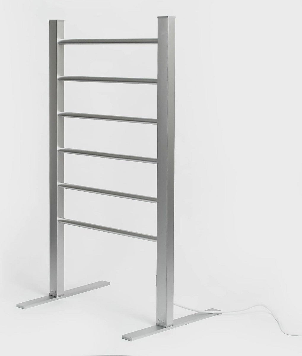 Status Radiator Towel Rail 6 Bars Electric Heated Towel Rail Aluminium
