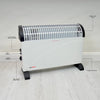 Staywarm White Convector Heater With Fan Assist 2000w