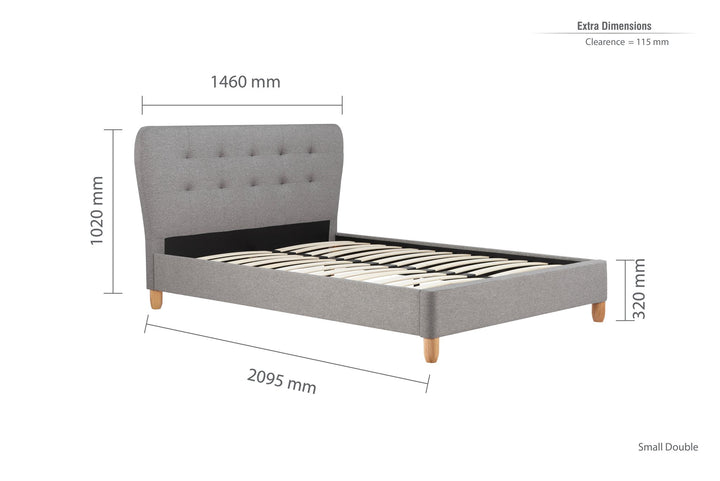 Birlea Stockholm Bed (Self Assembly) (DHD)