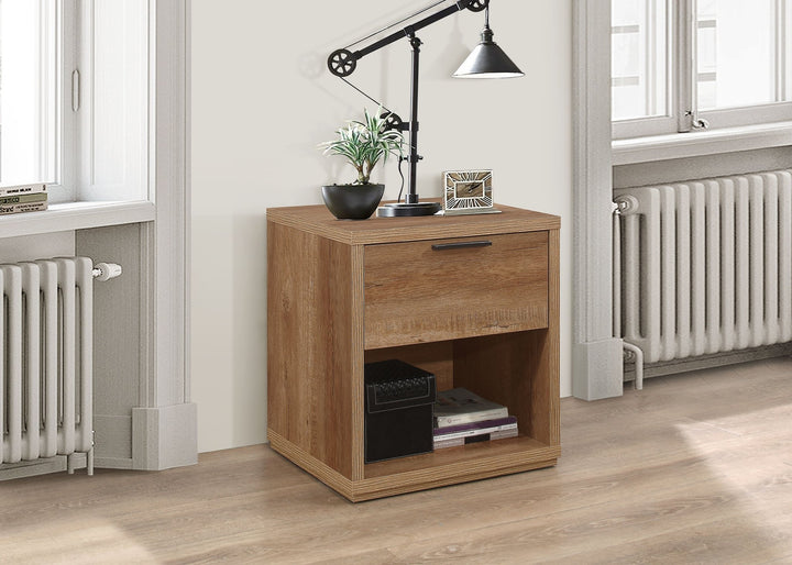 Birlea Stockwell 1 Drawer Bedside (Self Assembly) (DHD)