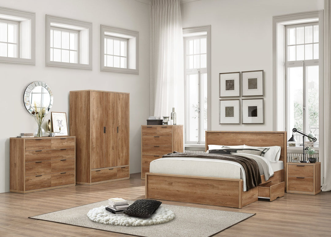 Birlea Stockwell 4 Drawer Chest (Self Assembly) (DHD)