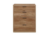 Birlea Stockwell 4 Drawer Chest (Self Assembly) (DHD)